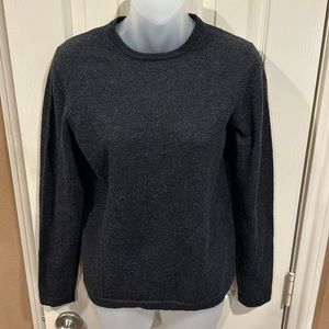 Theory Merino Wool Sweater small gray